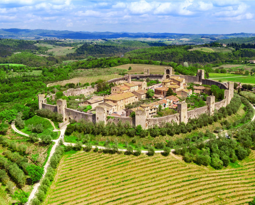 Nei dintorni di San Gimignano